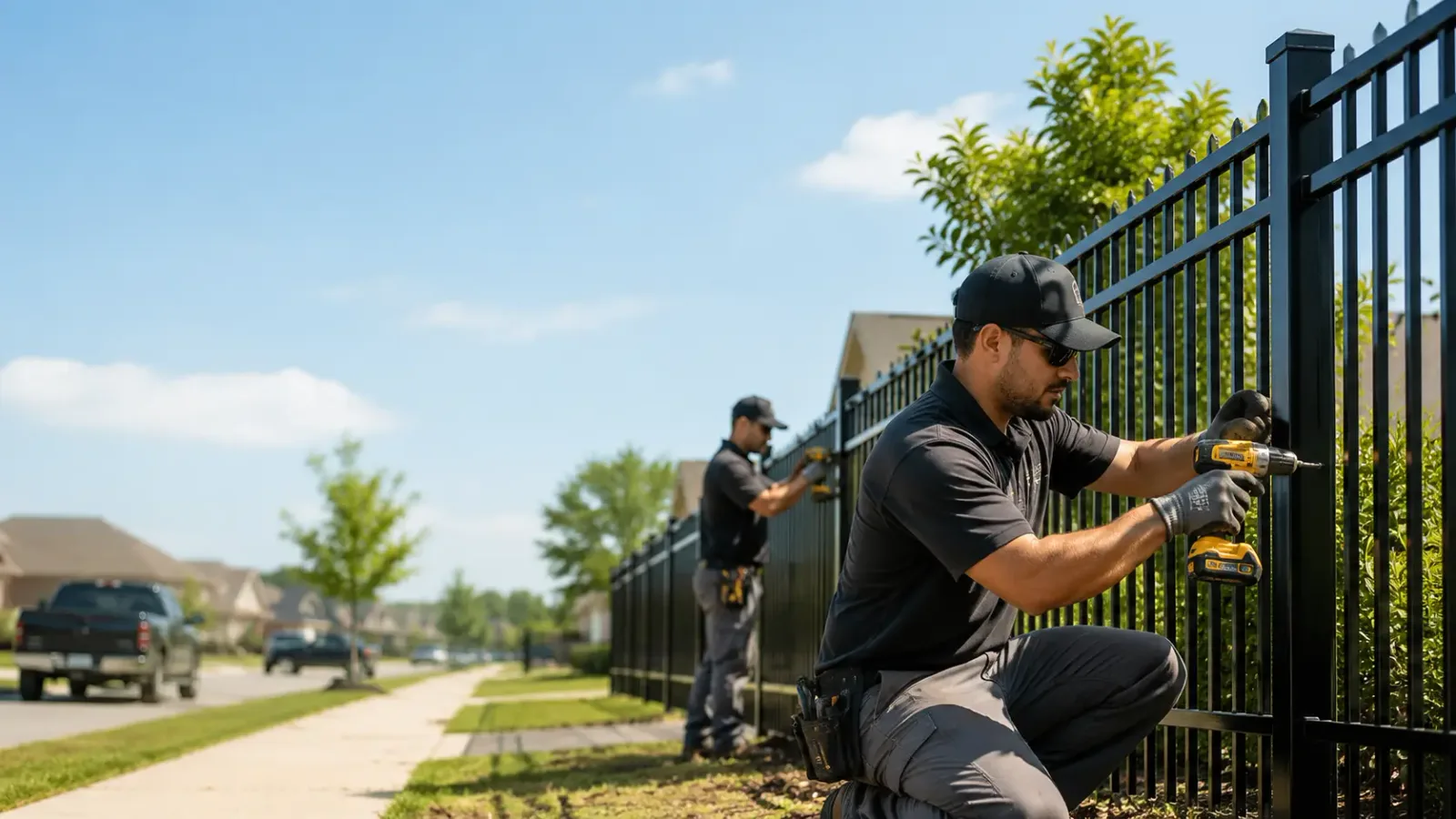 Metal Fence Installation in Langley, KY